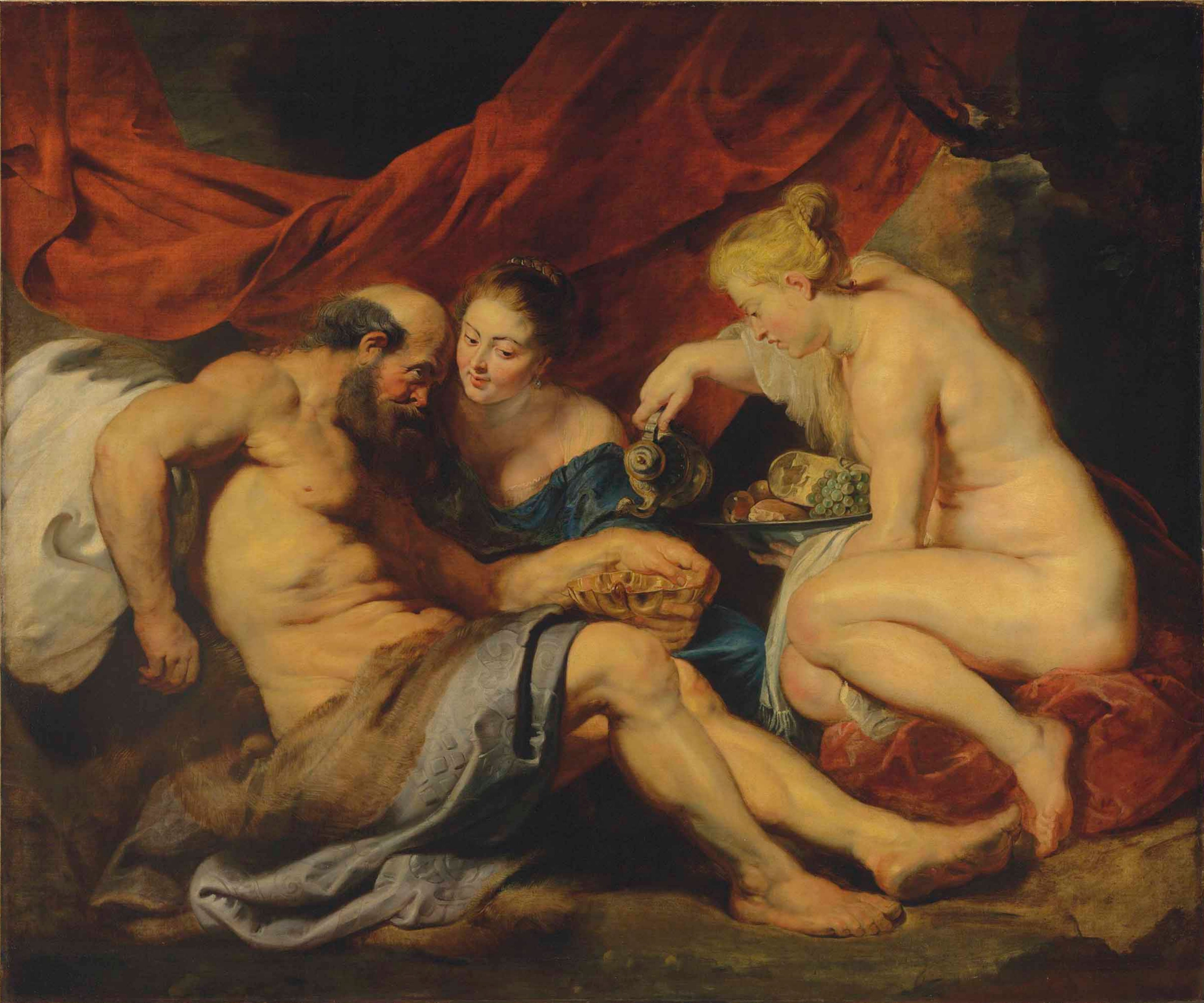 Lot et ses filles - Peter Paul Rubens