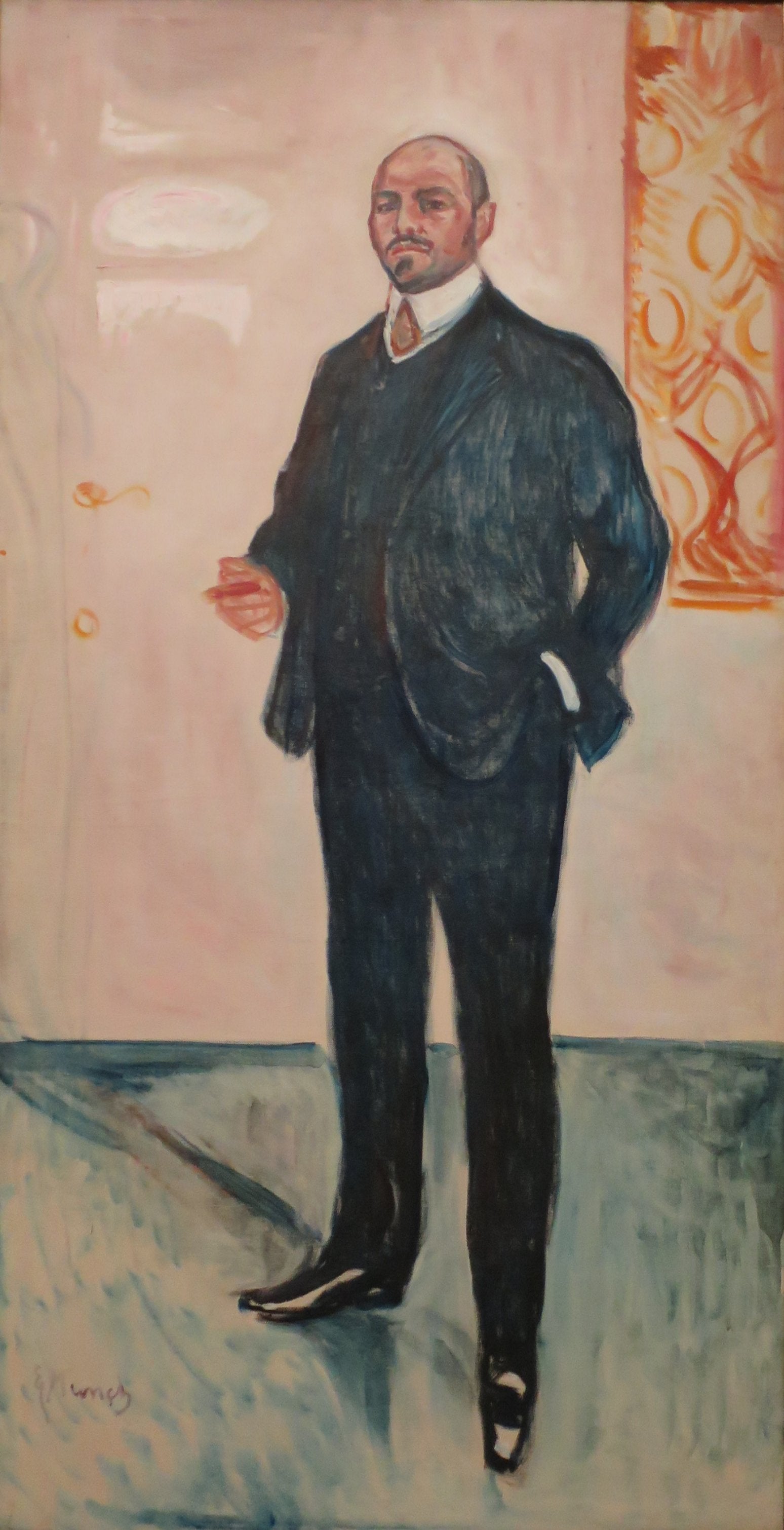 Reproduction du tableau « Walter Rathenau - Edvard Munch » par Alpha Reproduction en peinture à l’huile