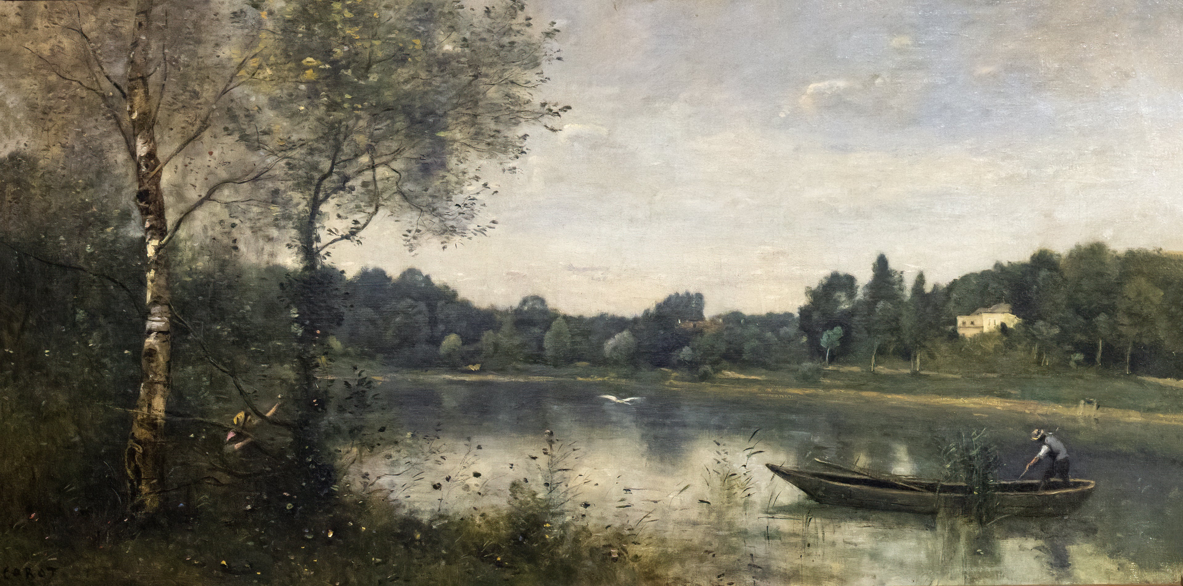 L'Étang de Ville-d'Avray - Jean-Baptiste Camille Corot