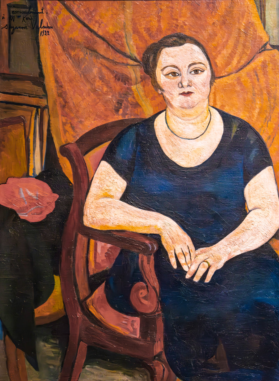 Portrait de Nora Kars - Suzanne Valadon