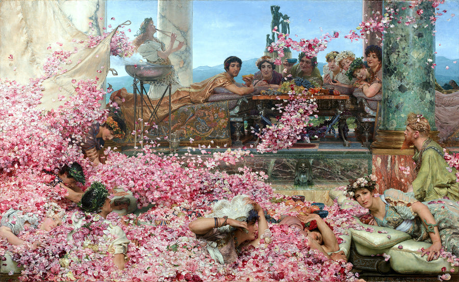 Les Roses d’Héliogabale de Lawrence Alma-Tadema