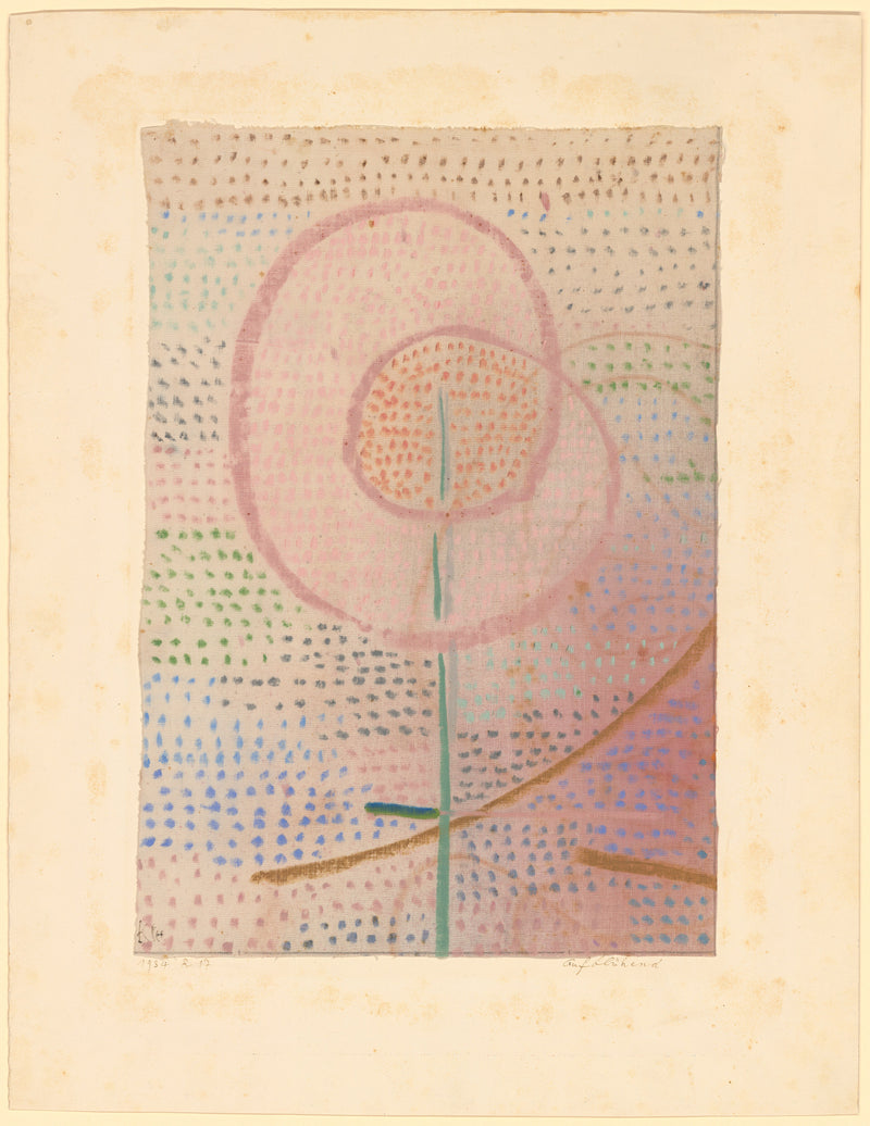 Aufblühend, 1934 - Paul Klee