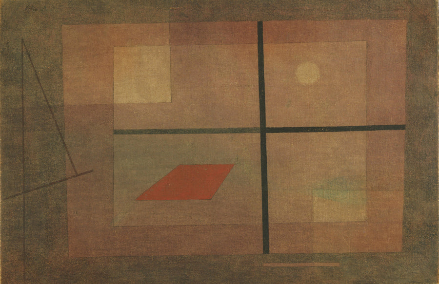 But the Red Roof - Paul Klee