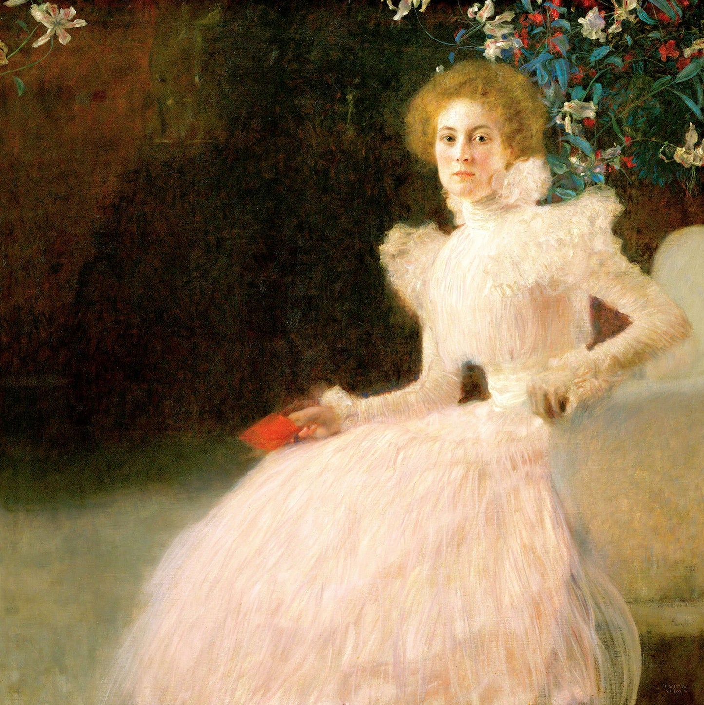 🌸✨ Портрет Соньи Книпс – Густав Климт (1898)