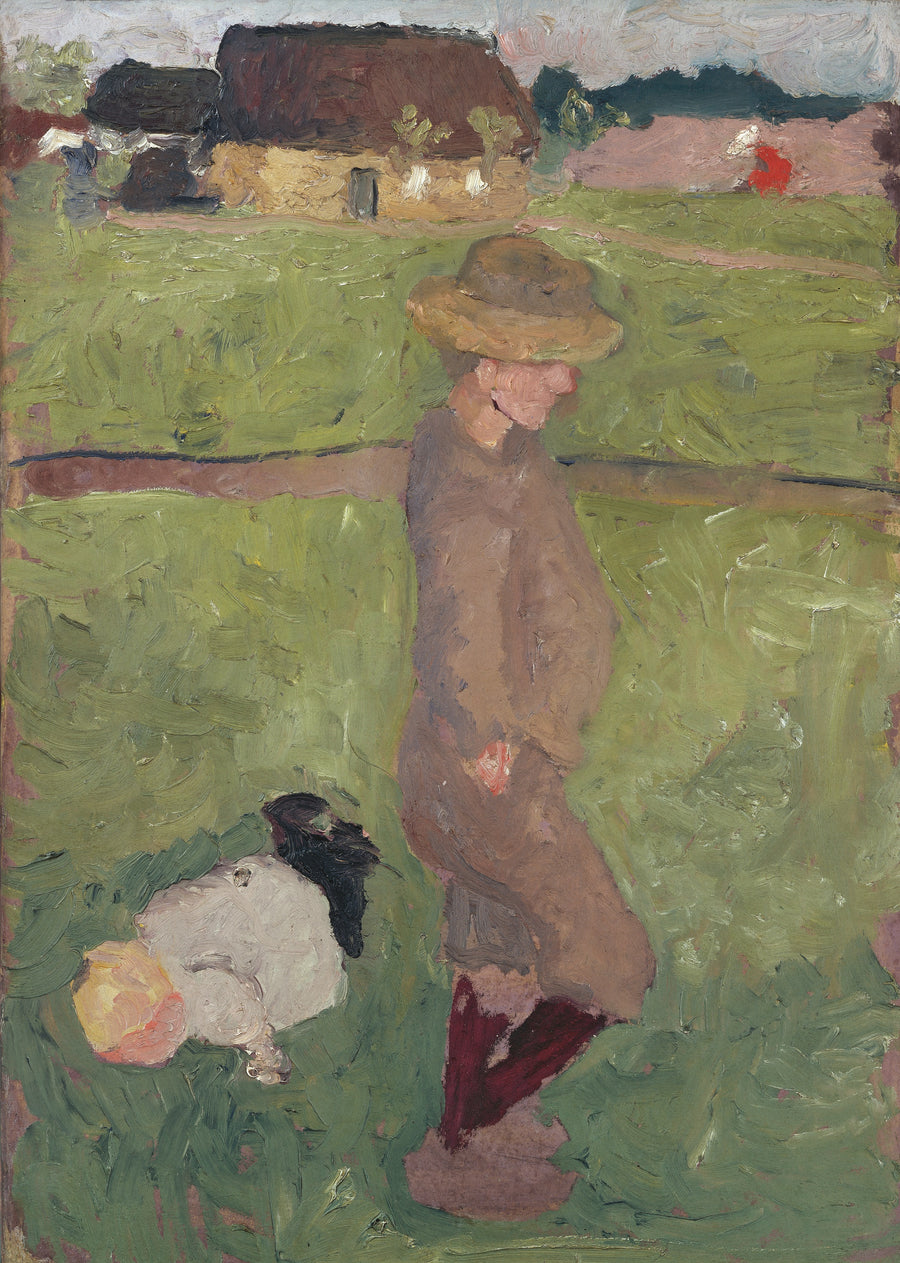 Kinder auf der Wiese (1902) - Paula Modersohn-Becker