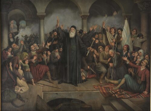 Le Monastère d’Arkadi - Theodoros Vryzakis