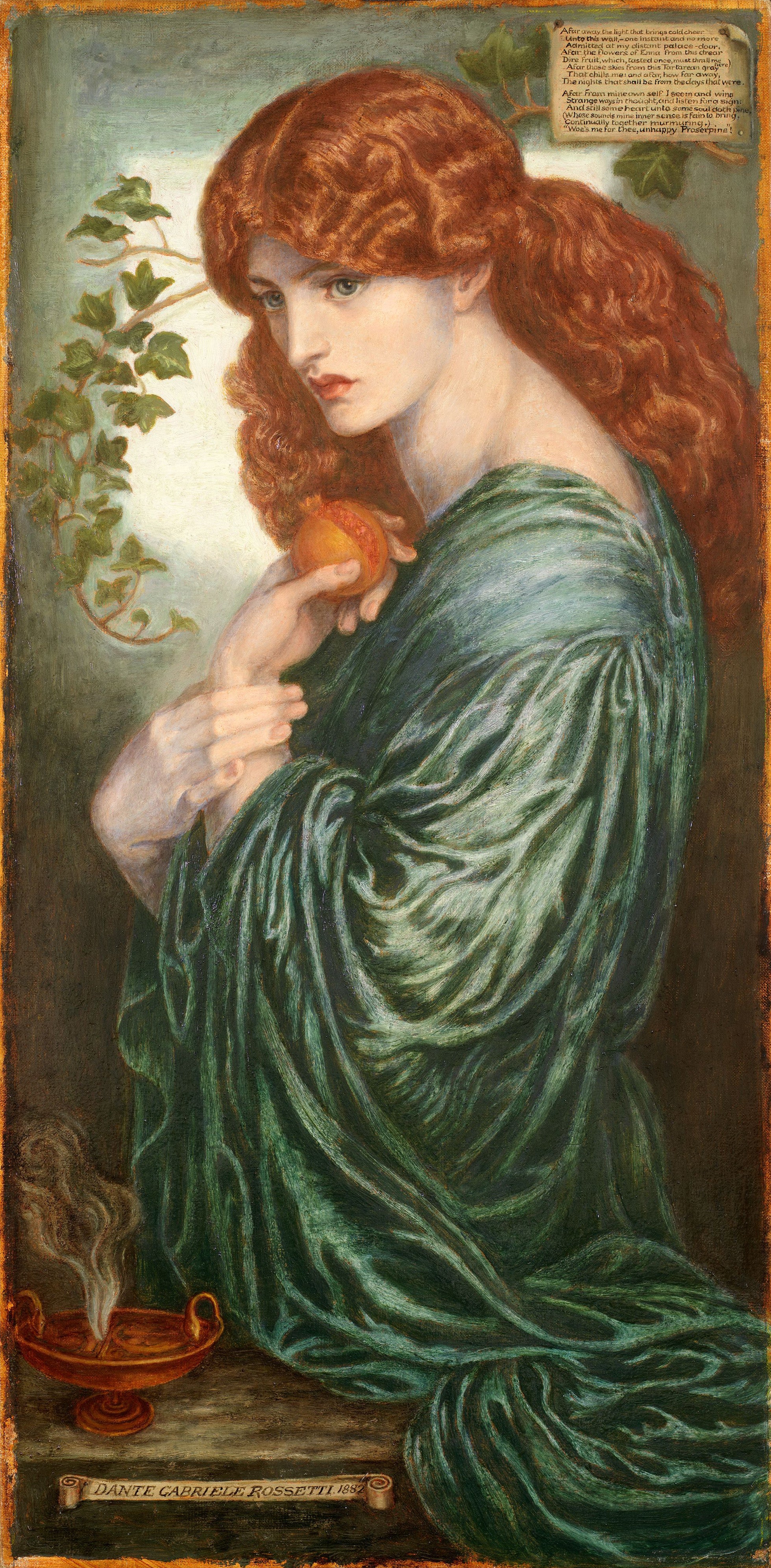 Proserpine - Dante Gabriel Rossetti