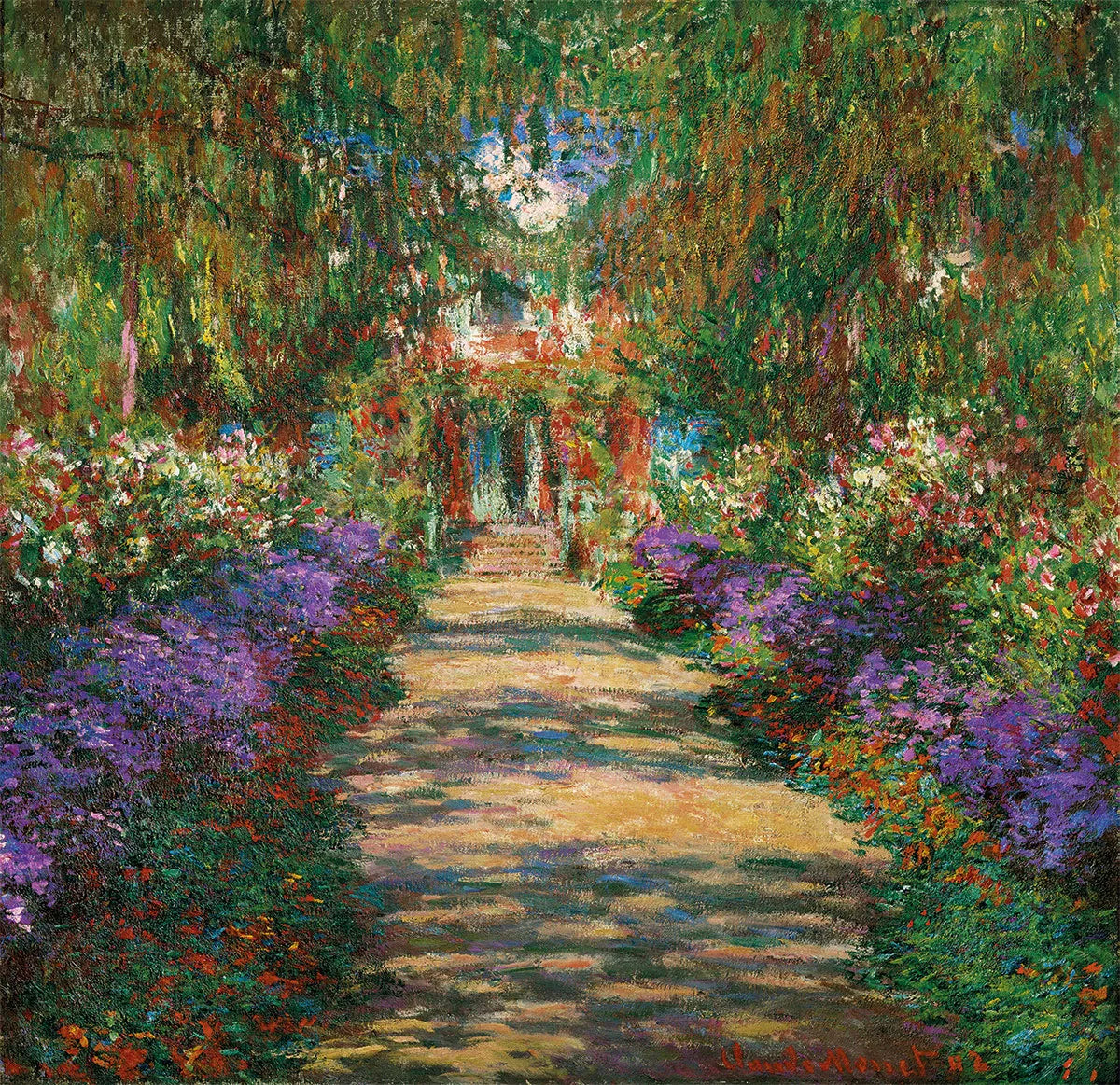 🎨 Авеню де Живерни – Клод Моне, около 1902 года