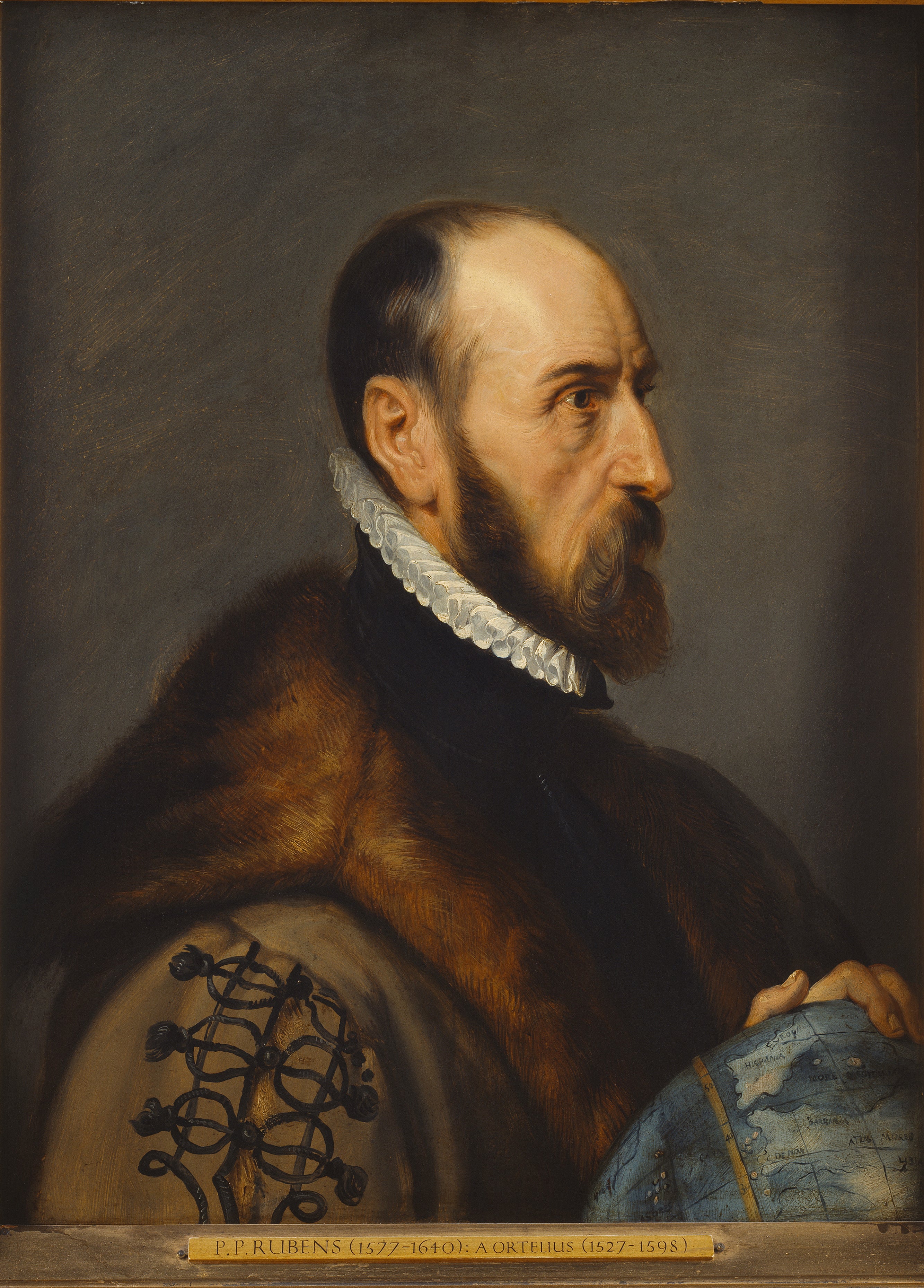 Portrait d'Abraham Ortelius - Peter Paul Rubens