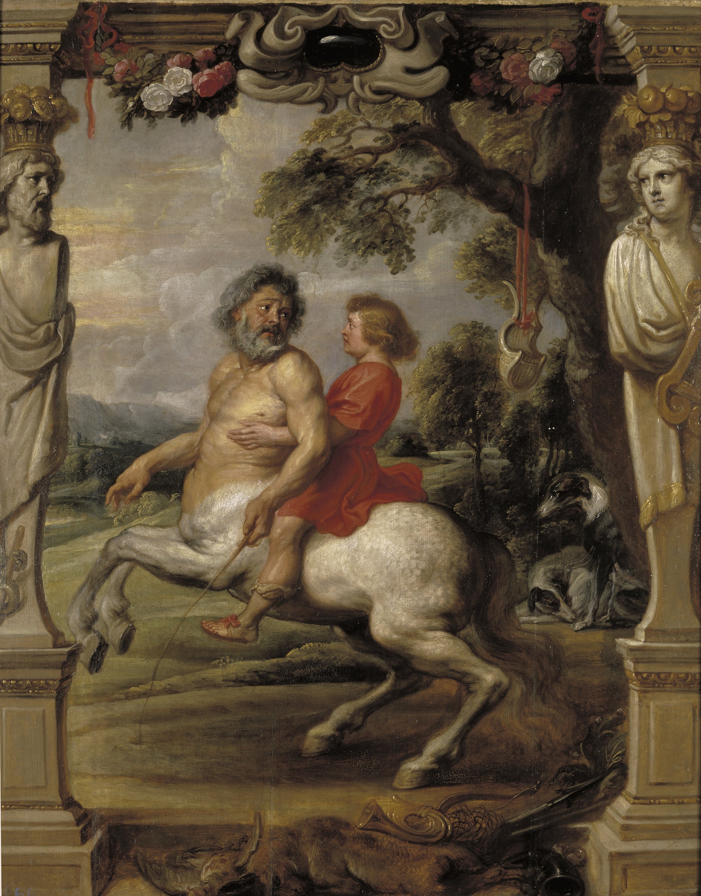 L'Éducation d'Achille - Peter Paul Rubens