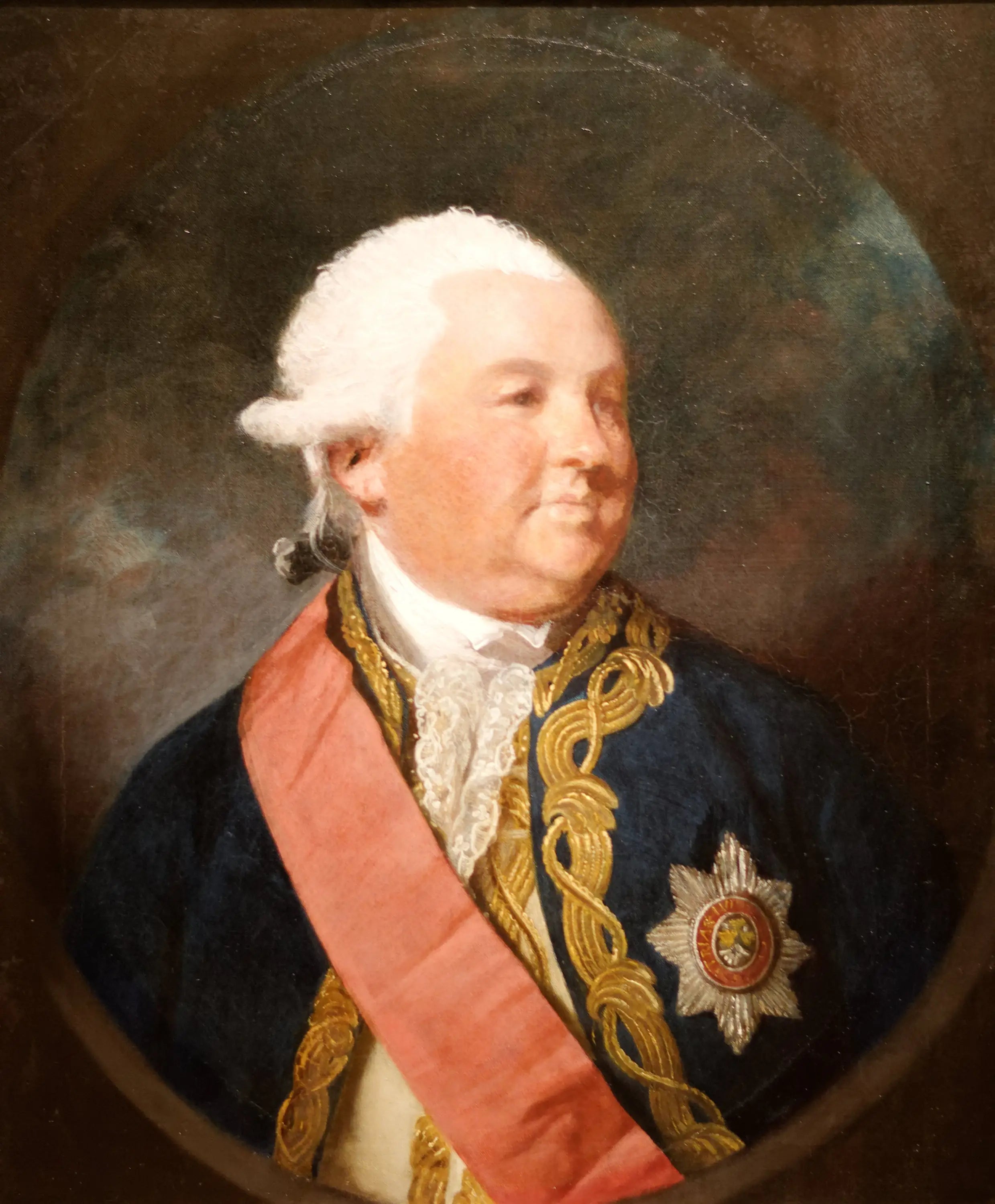 Portrait de l’amiral britannique Sir Edward Hughes (1717/1720–1794) - Joshua Reynolds - Alpha Reproduction