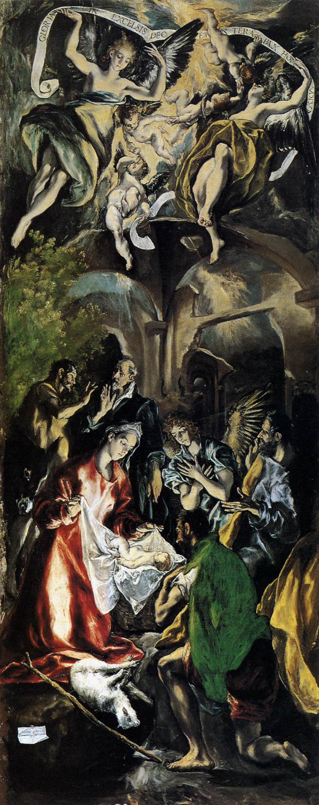 Adoration des bergers - El Greco