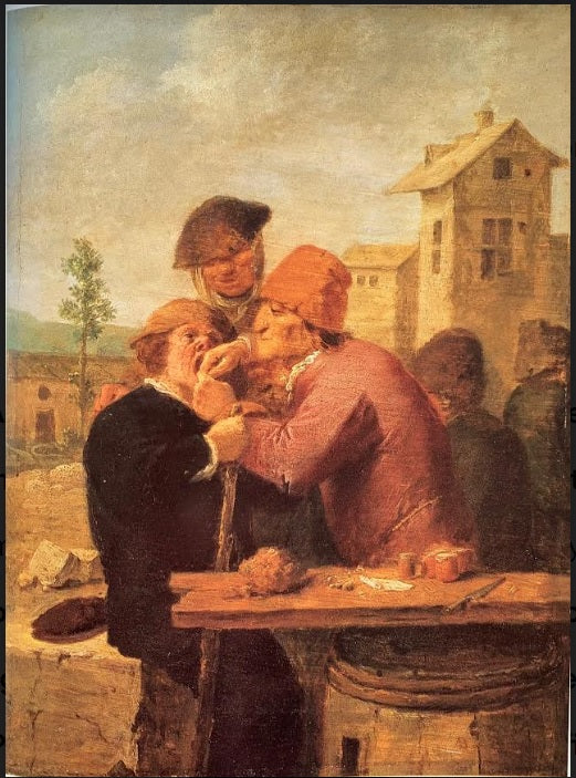Un dentiste au travail - Adriaen Brouwer