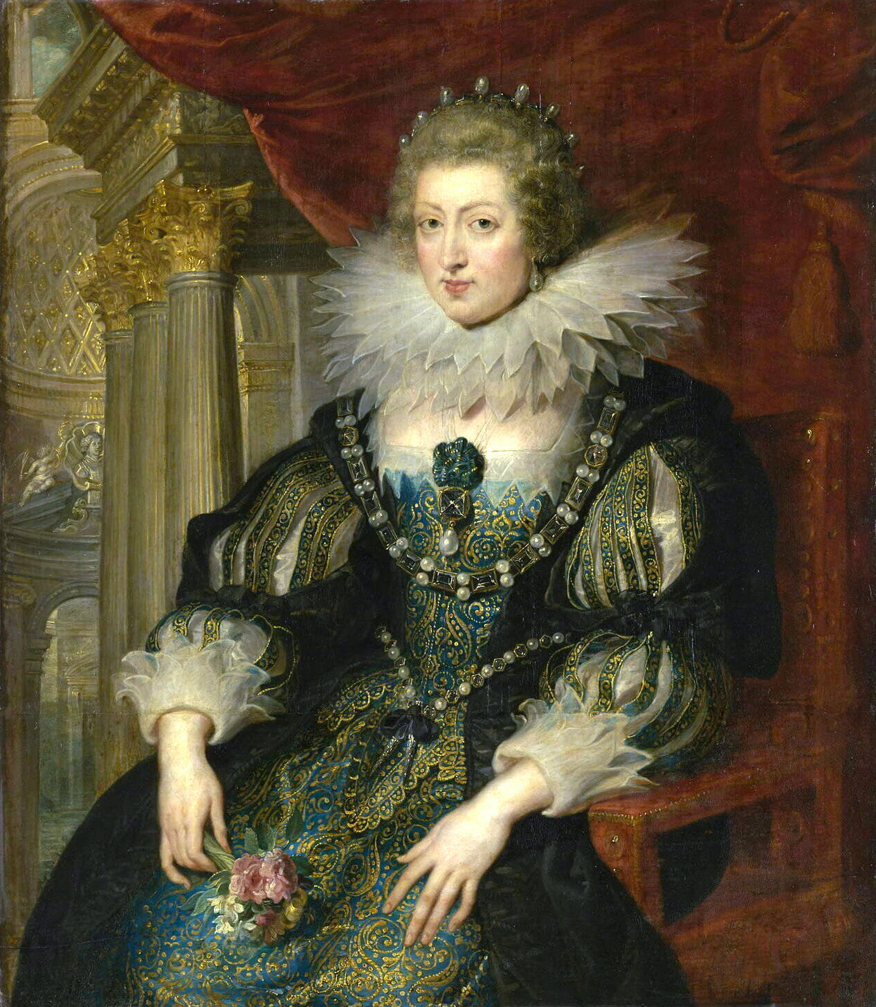 Anne d'Autriche, reine de France - Peter Paul Rubens