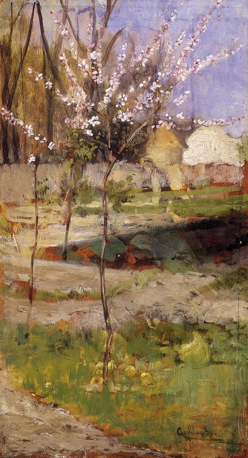Pommiers en fleurs – Gyula Aggházy