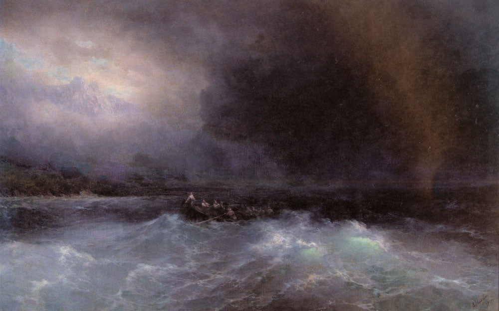 Les survivants - Ivan Aïvazovski