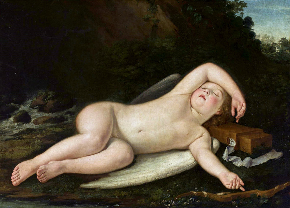 Amour endormi. - Francesco Albani