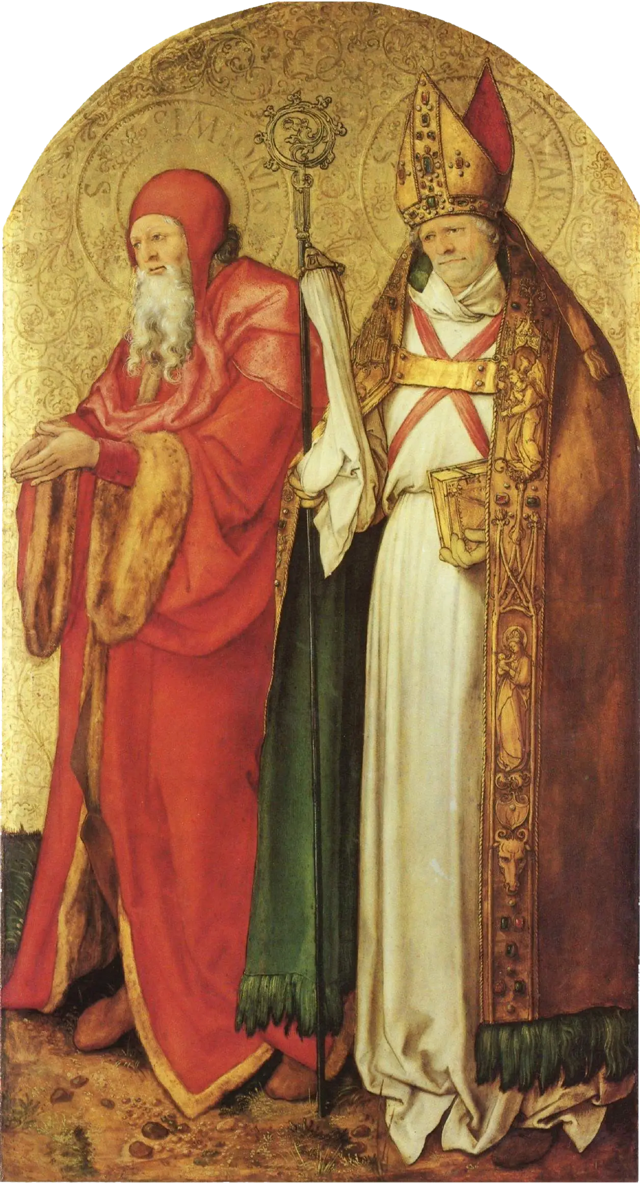 Autel de Jabach: Saints Siméon et Lazare - Albrecht Dürer - Alpha Reproduction