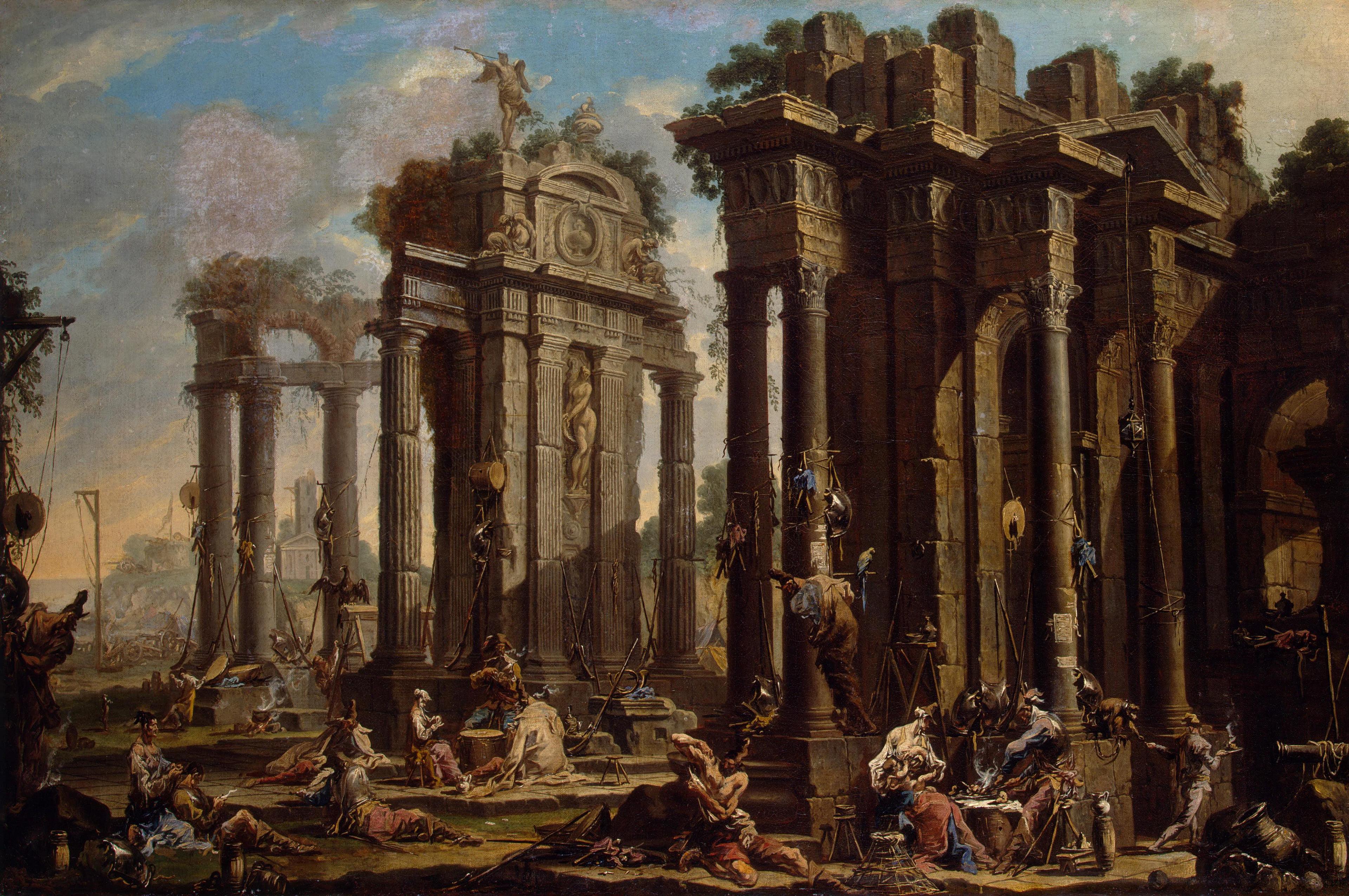La Halte des brigands - Alessandro Magnasco