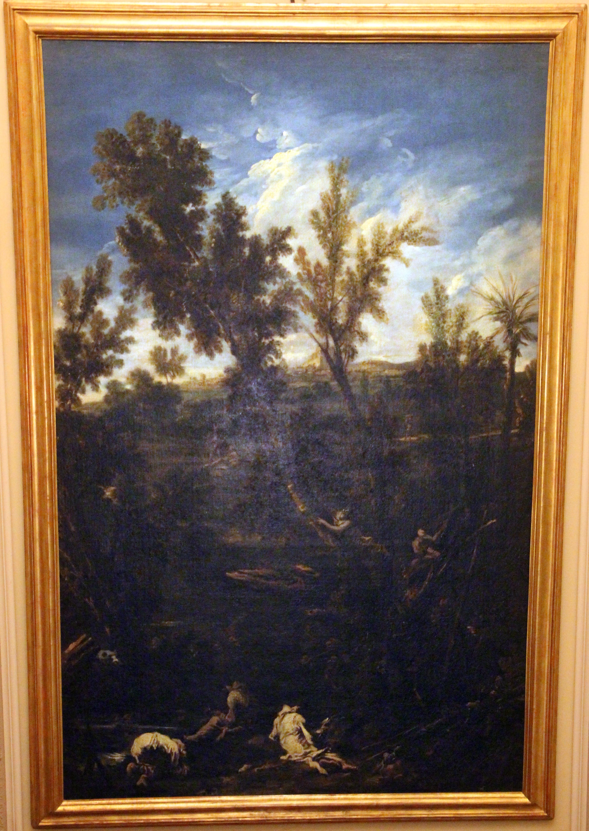 paysage avec des anachorètes - Alessandro Magnasco