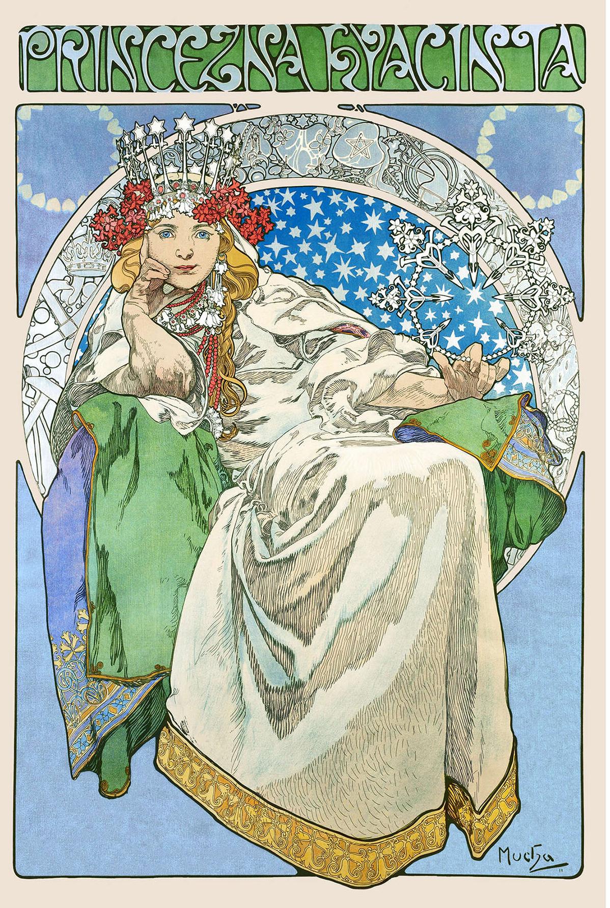 La Princesse Hyacinthe — Alphonse Mucha