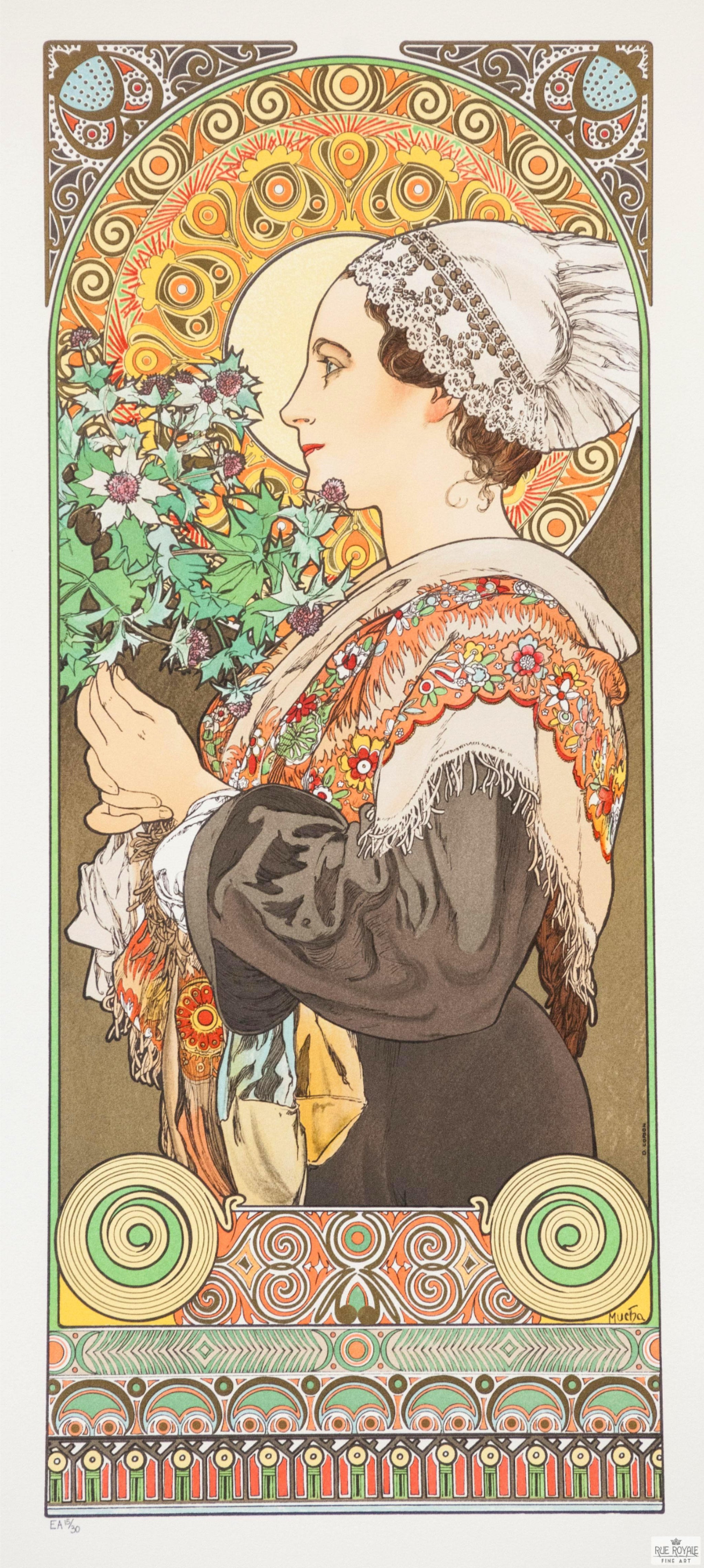 Chardon de grève — Alphonse Mucha