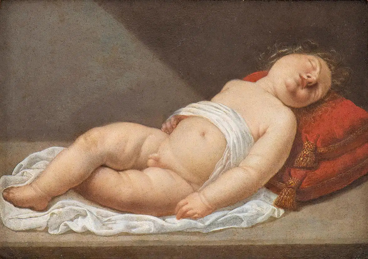 Amour endormi - Artemisia Gentileschi