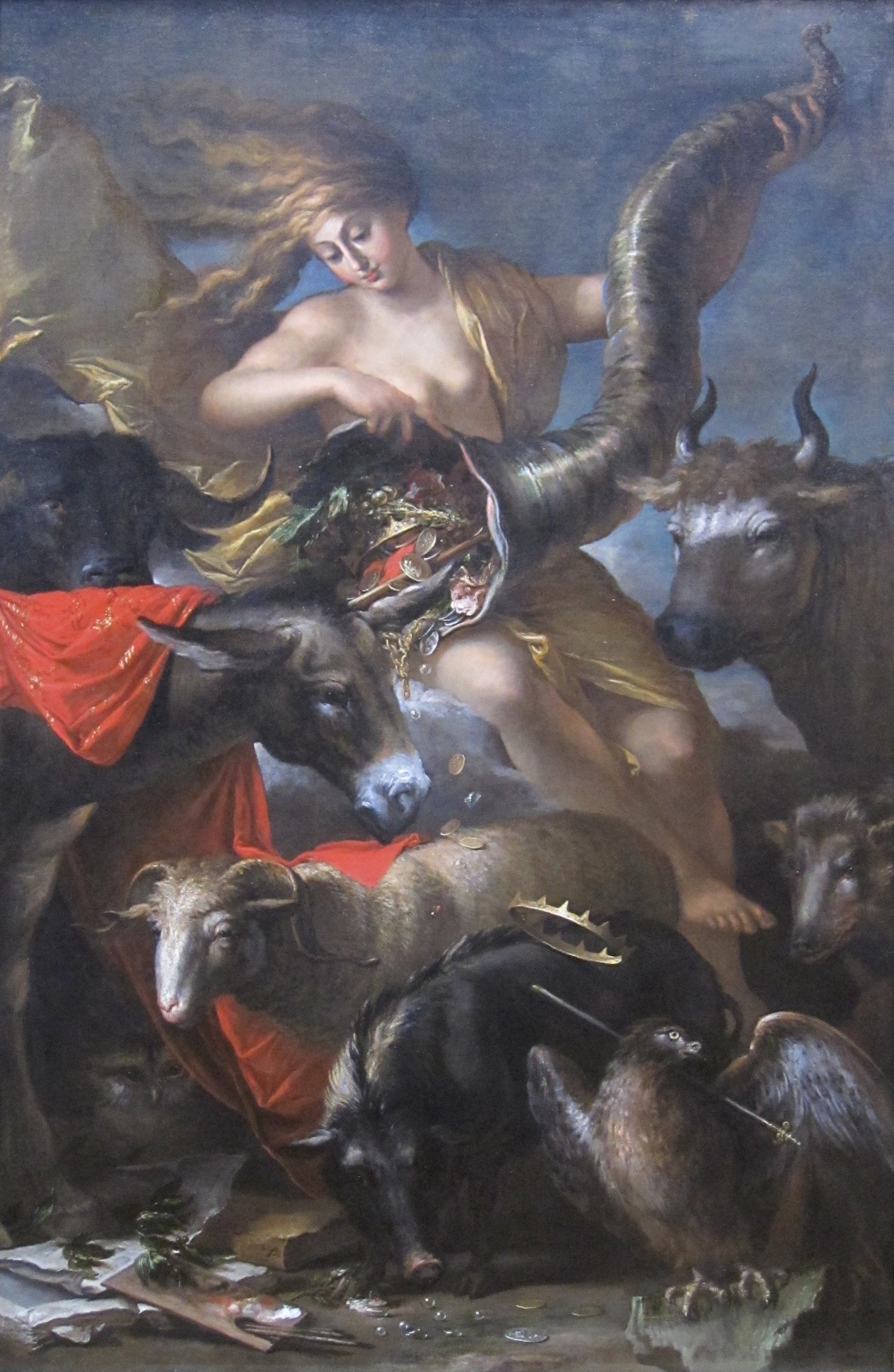 Allégorie de la Fortune - Salvator Rosa