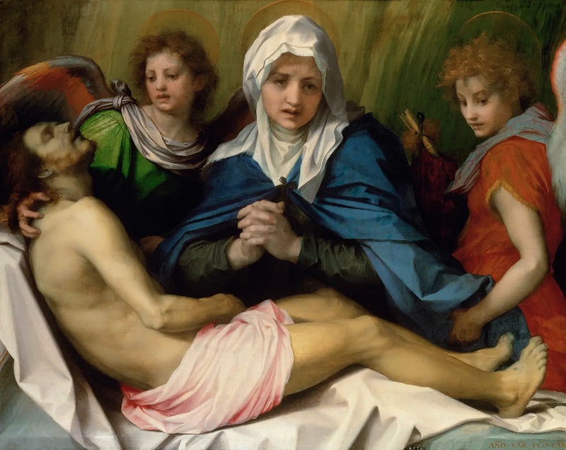 Плач о теле умершего Христа - Андреа дель Сарто