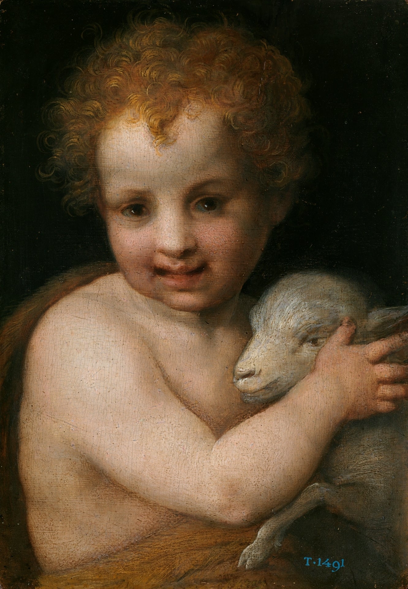 Saint Jean-Baptiste avec l’Agneau - Andrea del Sarto - Alpha Reproduction