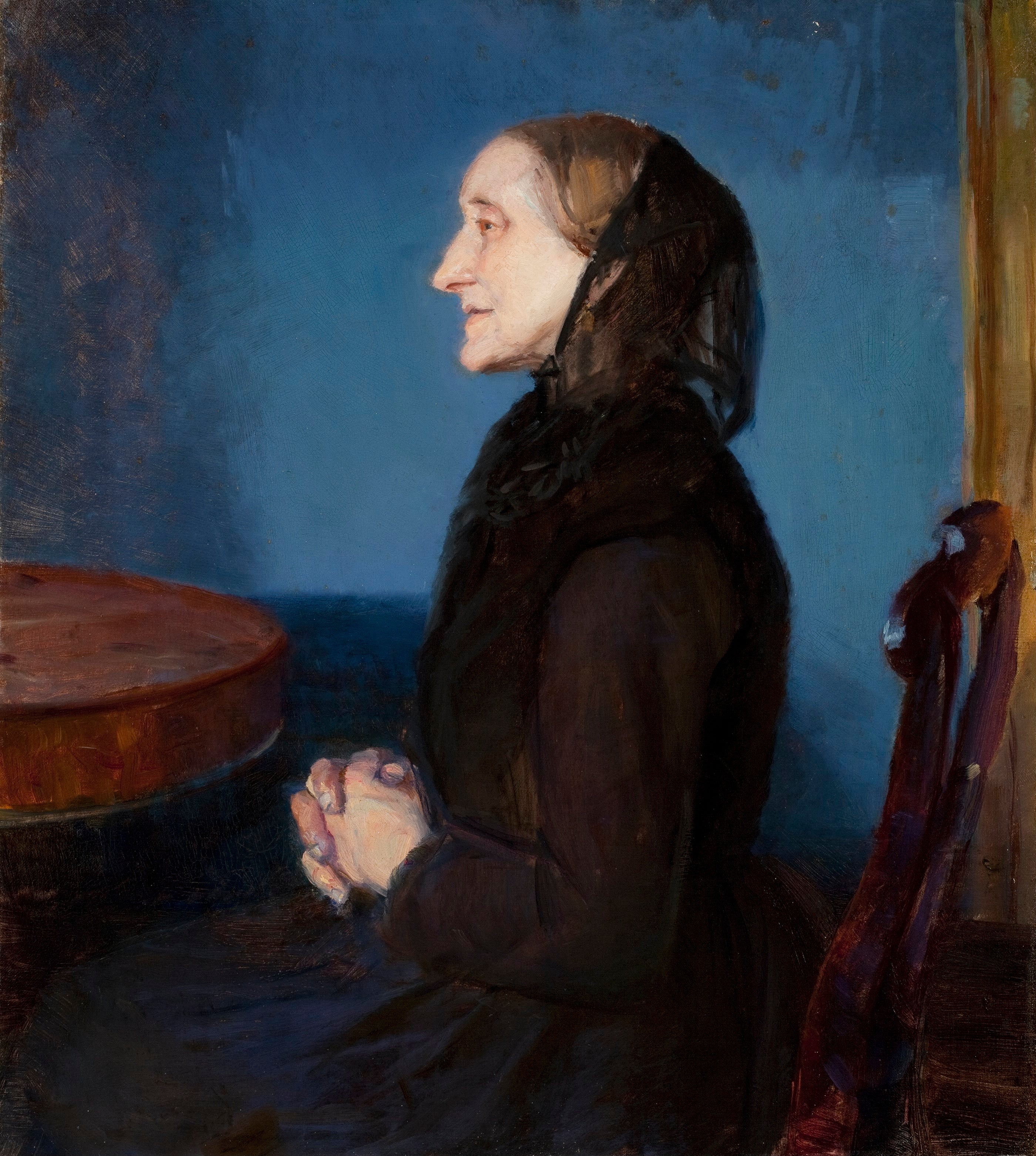 Portrait d’Ane Hedvig Brøndum - Anna Ancher - Alpha Reproduction