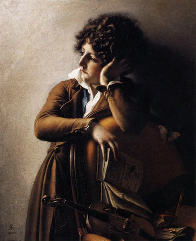 Portrait de Benoît Agnès Trioson (1790 – 1804) surnommé « Ruhehaus » - Anne-Louis Girodet - Alpha Reproduction