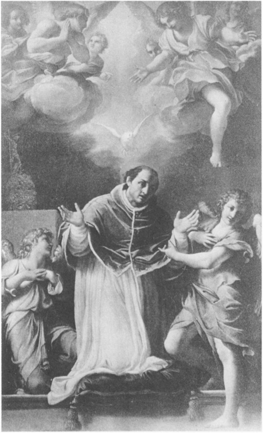 Saint Grégoire en prière - Annibale Carracci