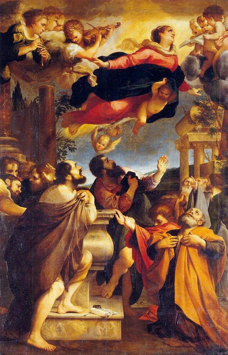 L'Assomption de la Vierge - Annibale Carracci