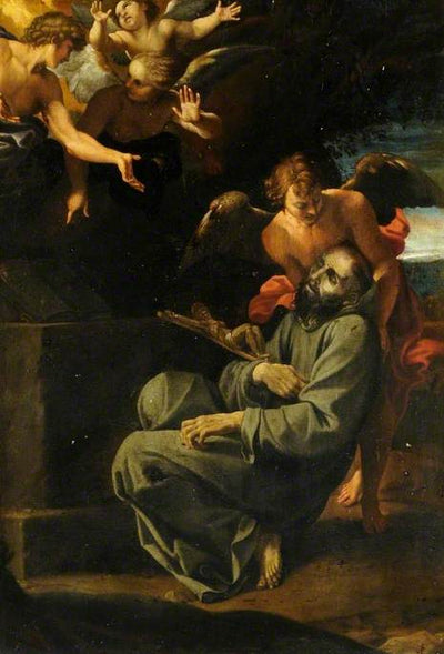 La Mort de saint François (L’Extase de saint François) - Annibale Carracci - Alpha Reproduction