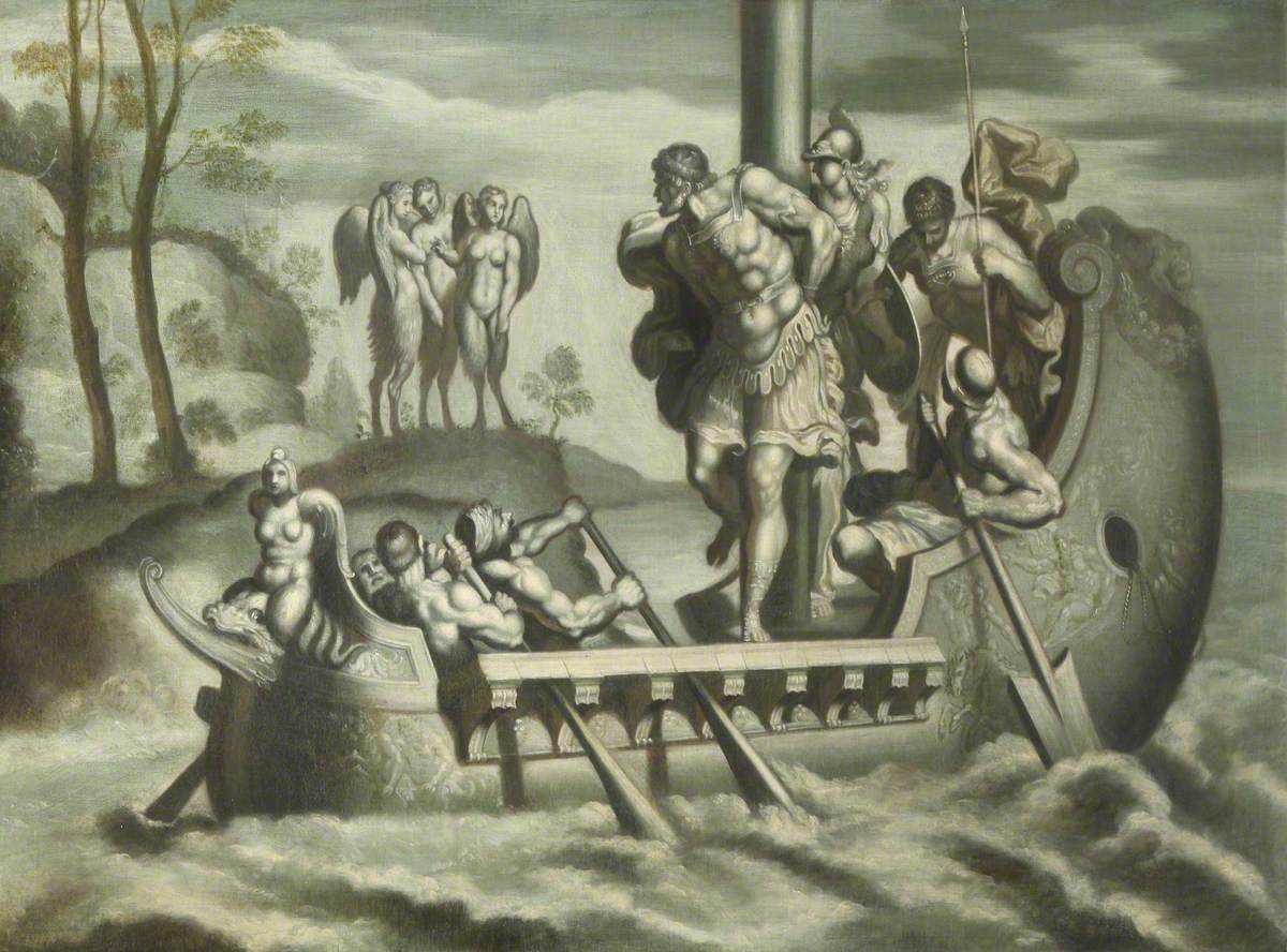 Ulysse et les sirènes - Annibale Carracci