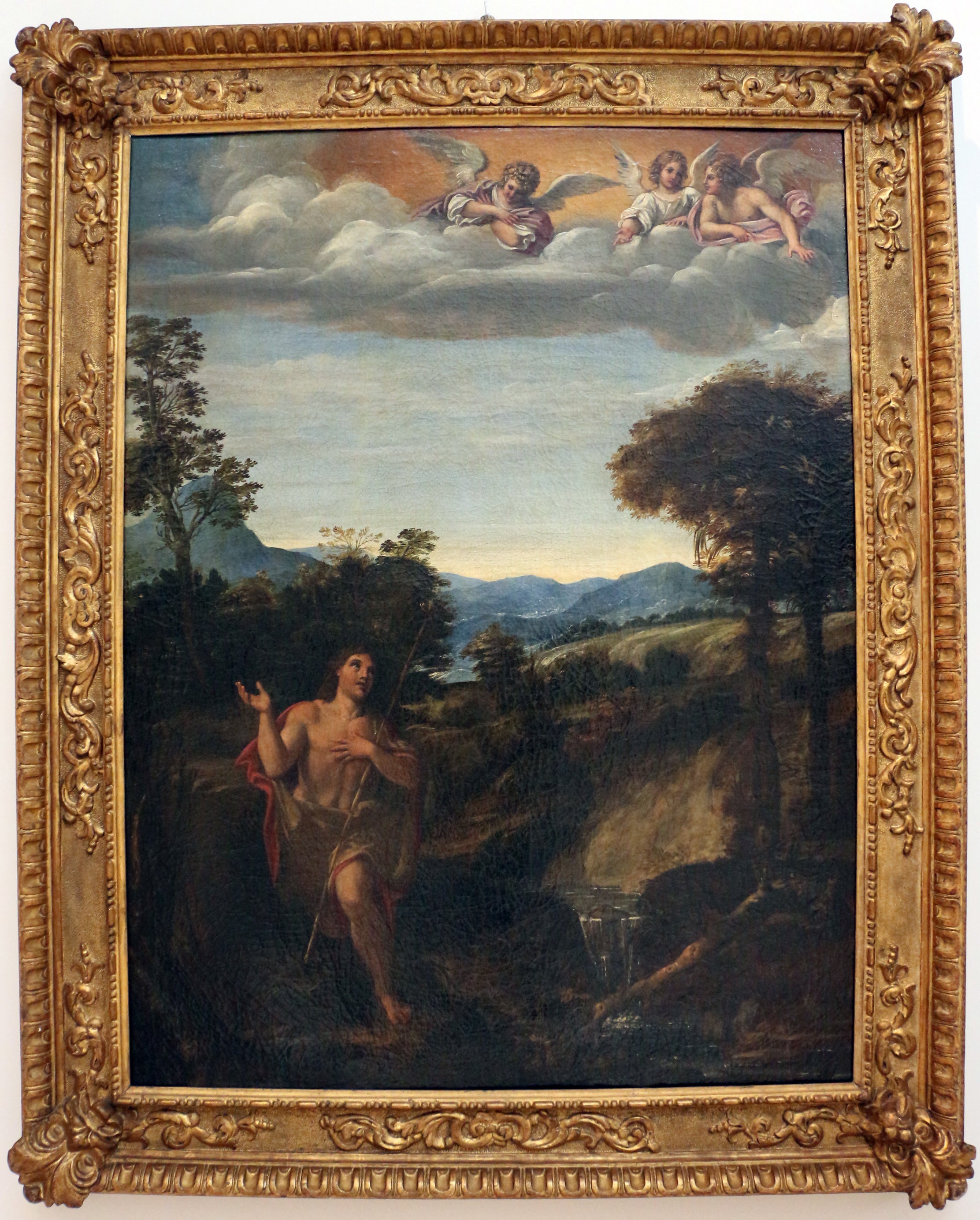 Saint Jean-Baptiste dans un paysage - Annibale Carracci