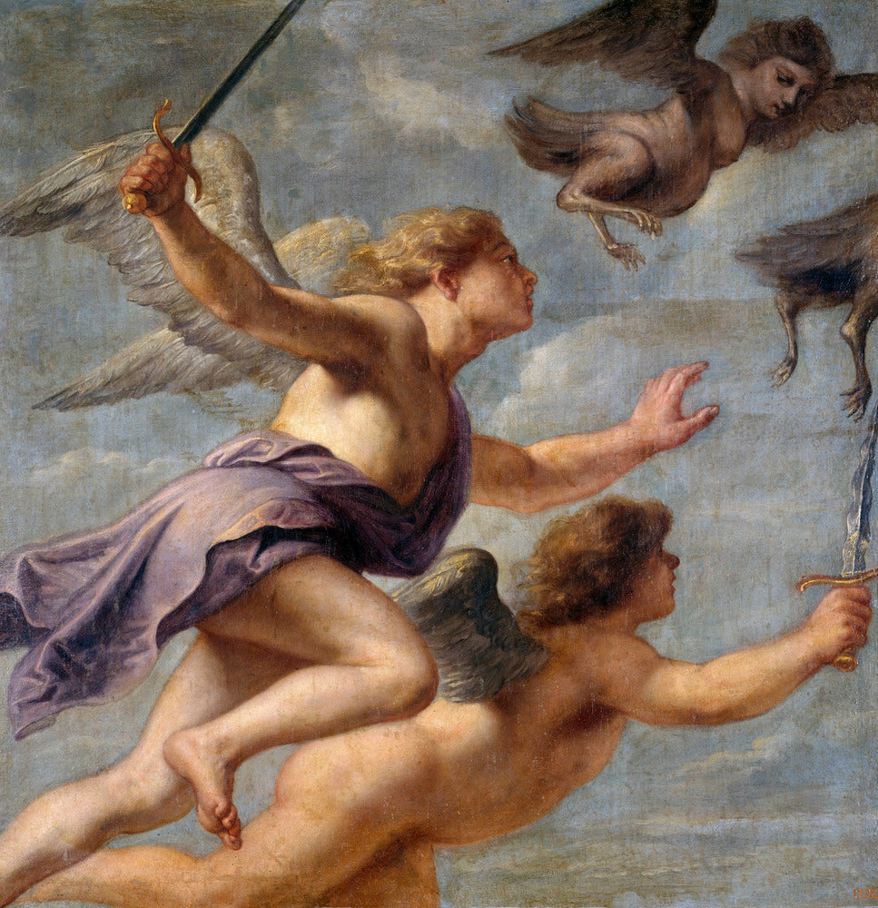 La persécution des harpies - Peter Paul Rubens