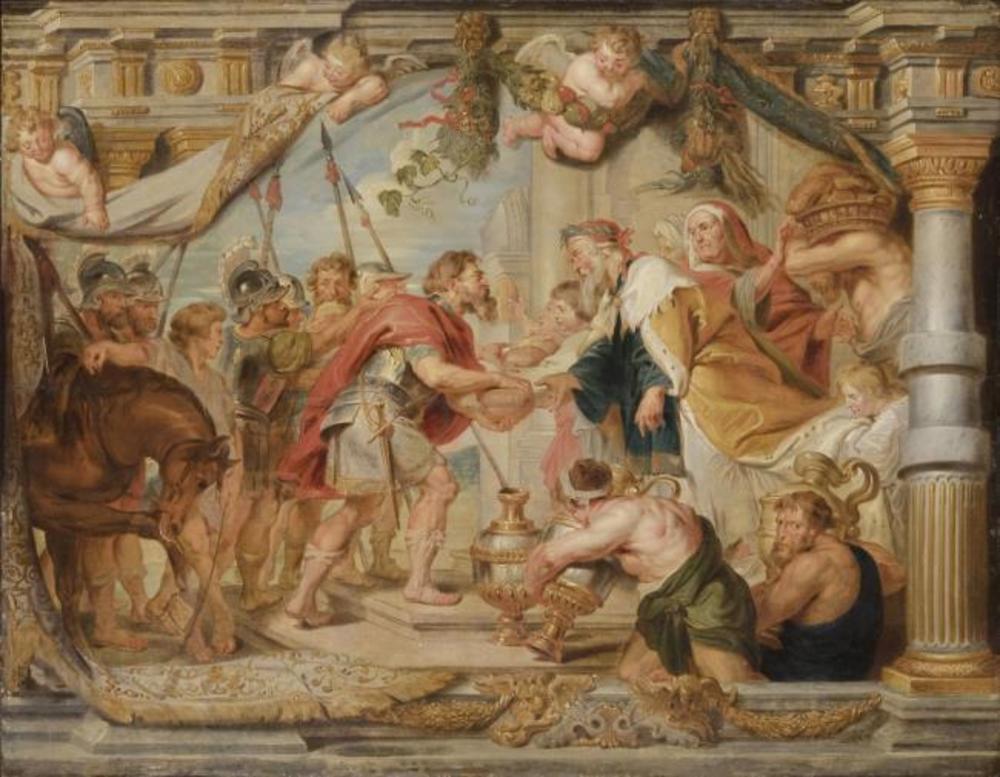La rencontre d'Abraham et de Melchisédek - Peter Paul Rubens
