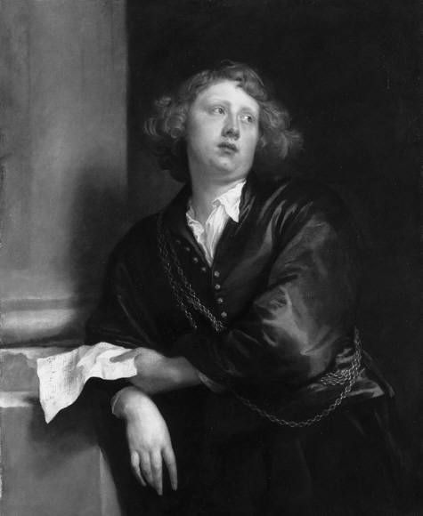 Portrait de l'organiste Hendrik Liberti - Antoine van Dyck