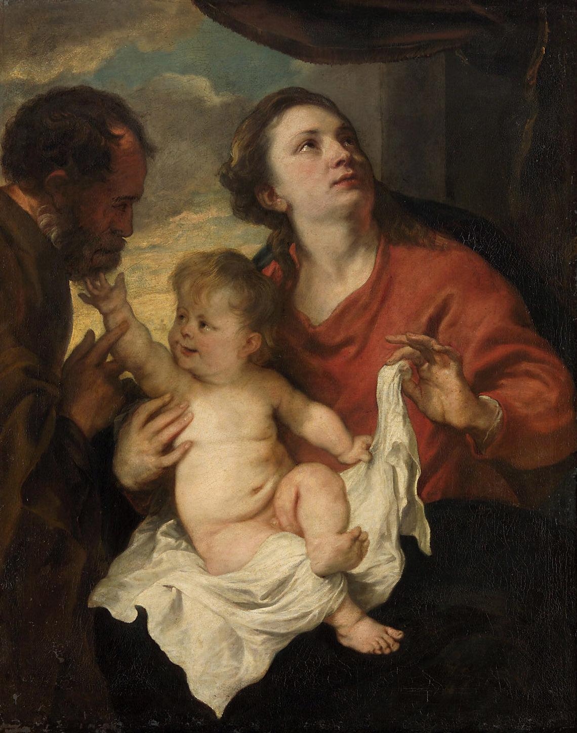 La Sainte Famille, « Trinitas terrestris » - Antoine van Dyck