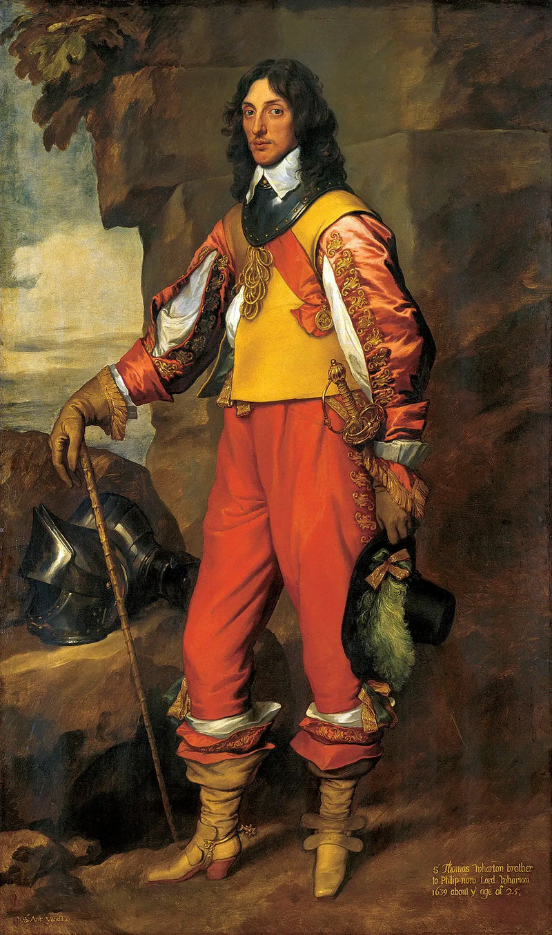 Портрет сэра Томаса Уортон (1615-1684) - Антуан ван Дейк