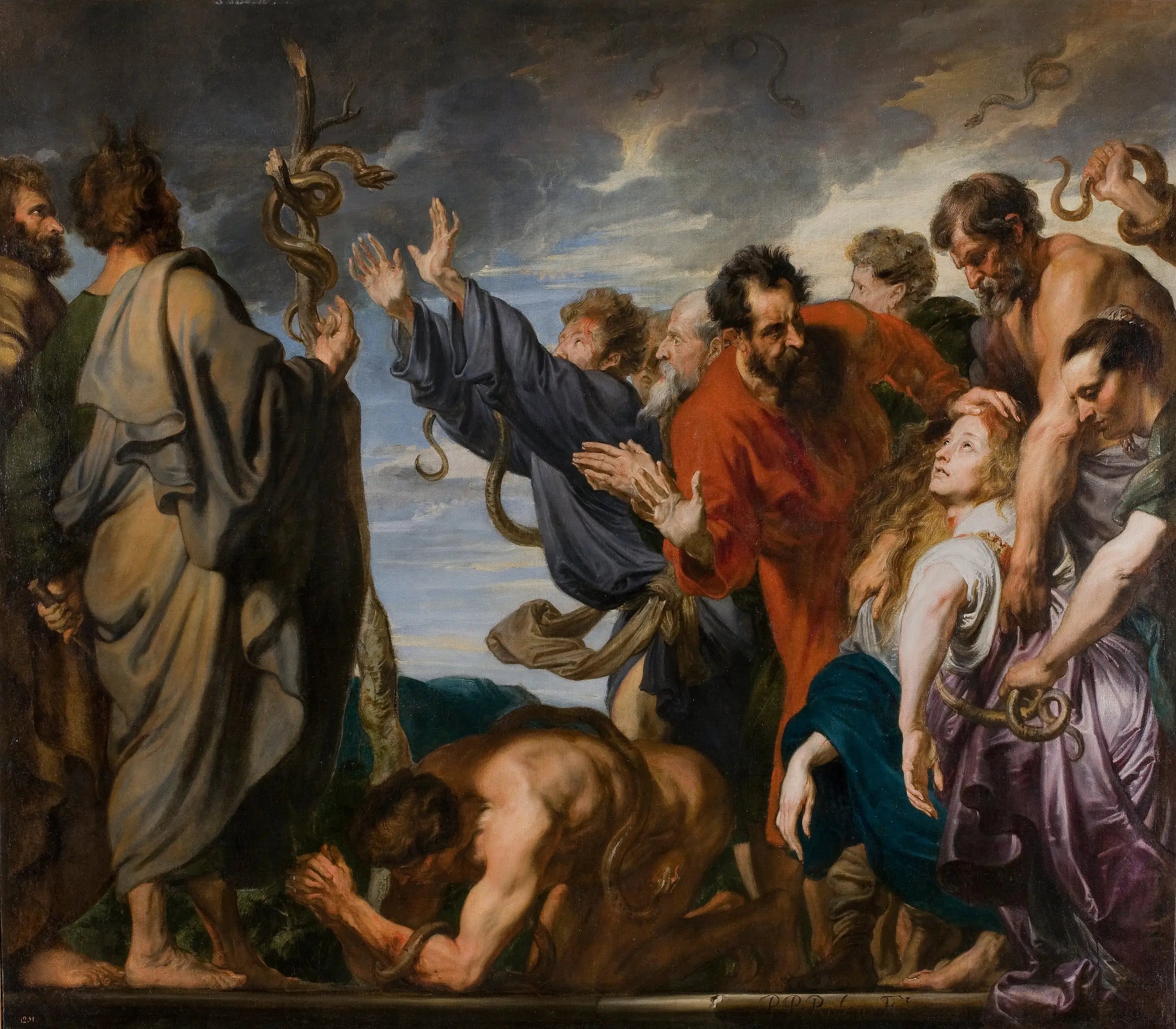 Moïse et le Serpent d’Aïrain - Antoine van Dyck - Alpha Reproduction