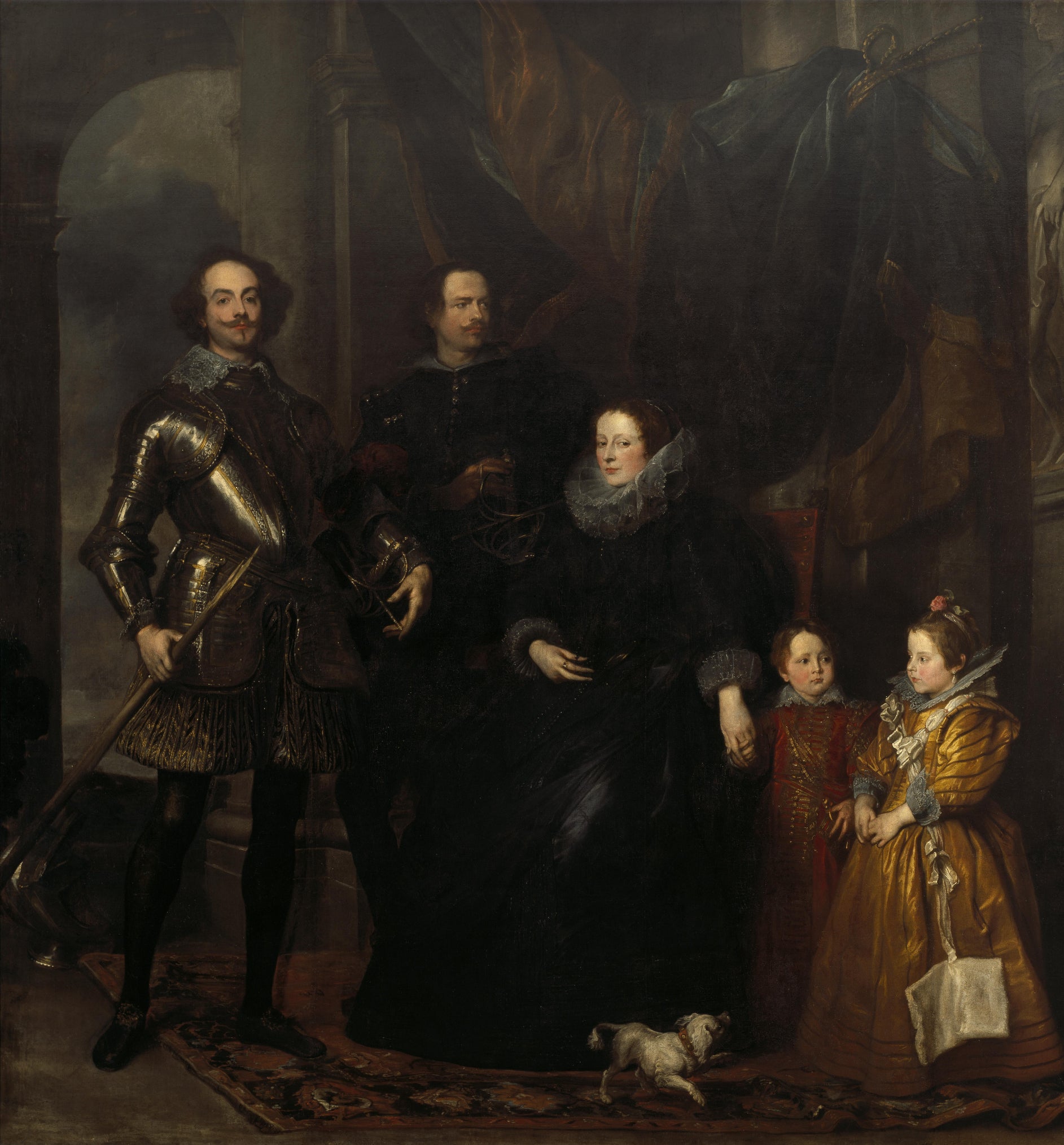 Portrait de la famille Lomellini - Antoine van Dyck