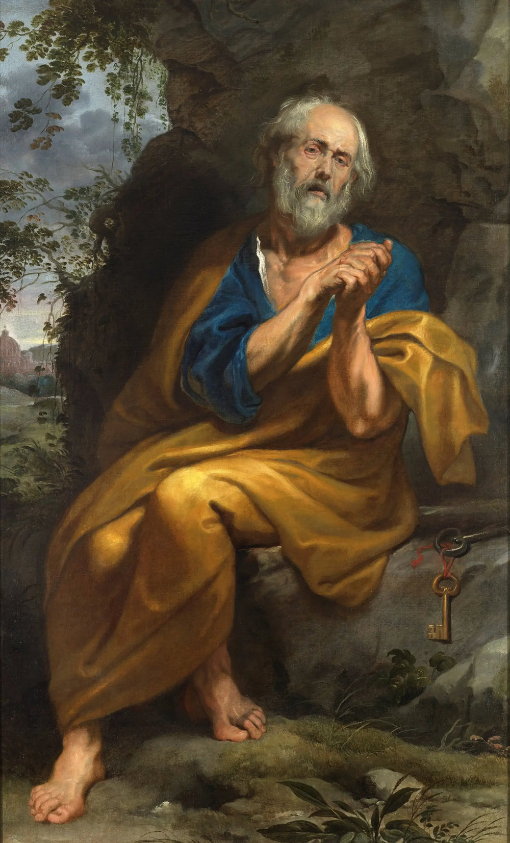 Le Saint Pierre pénitent - Antoine van Dyck - Alpha Reproduction