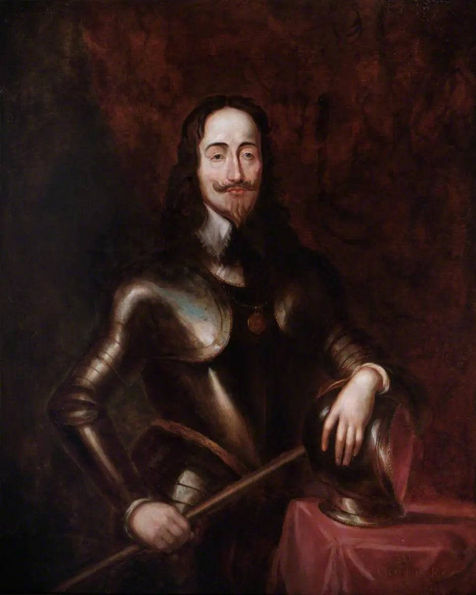 Charles Ier (1600-1649) en armure - Antoine van Dyck - Alpha Reproduction