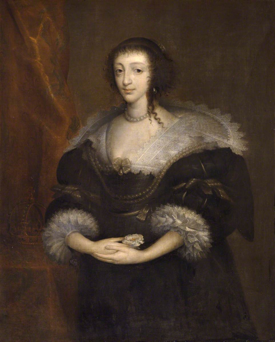 Reine Henriette Marie (1609–1669), consort de Charles Ier - Antoine van Dyck