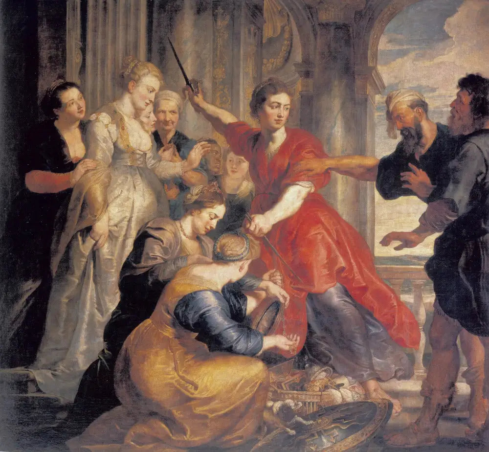 Achille découvert par Ulysse et Diomède - Antoine van Dyck - Alpha Reproduction