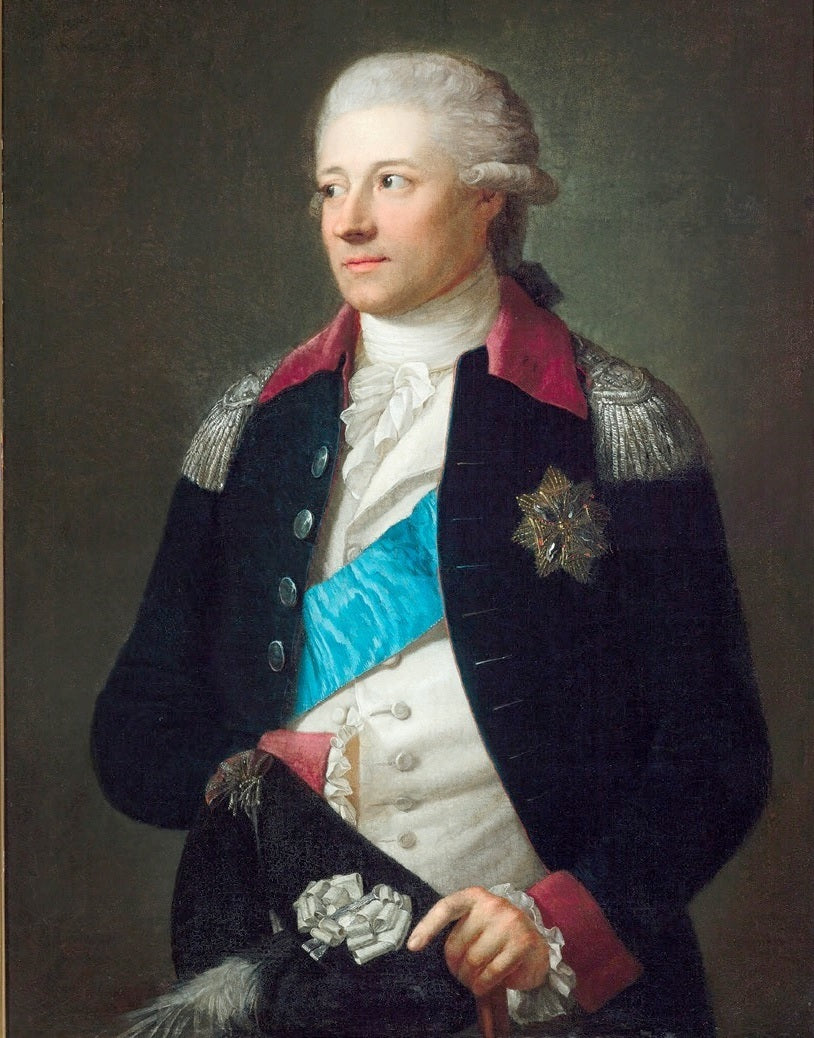 Portrait de Kazimierz Rzewuski - Anton Graff