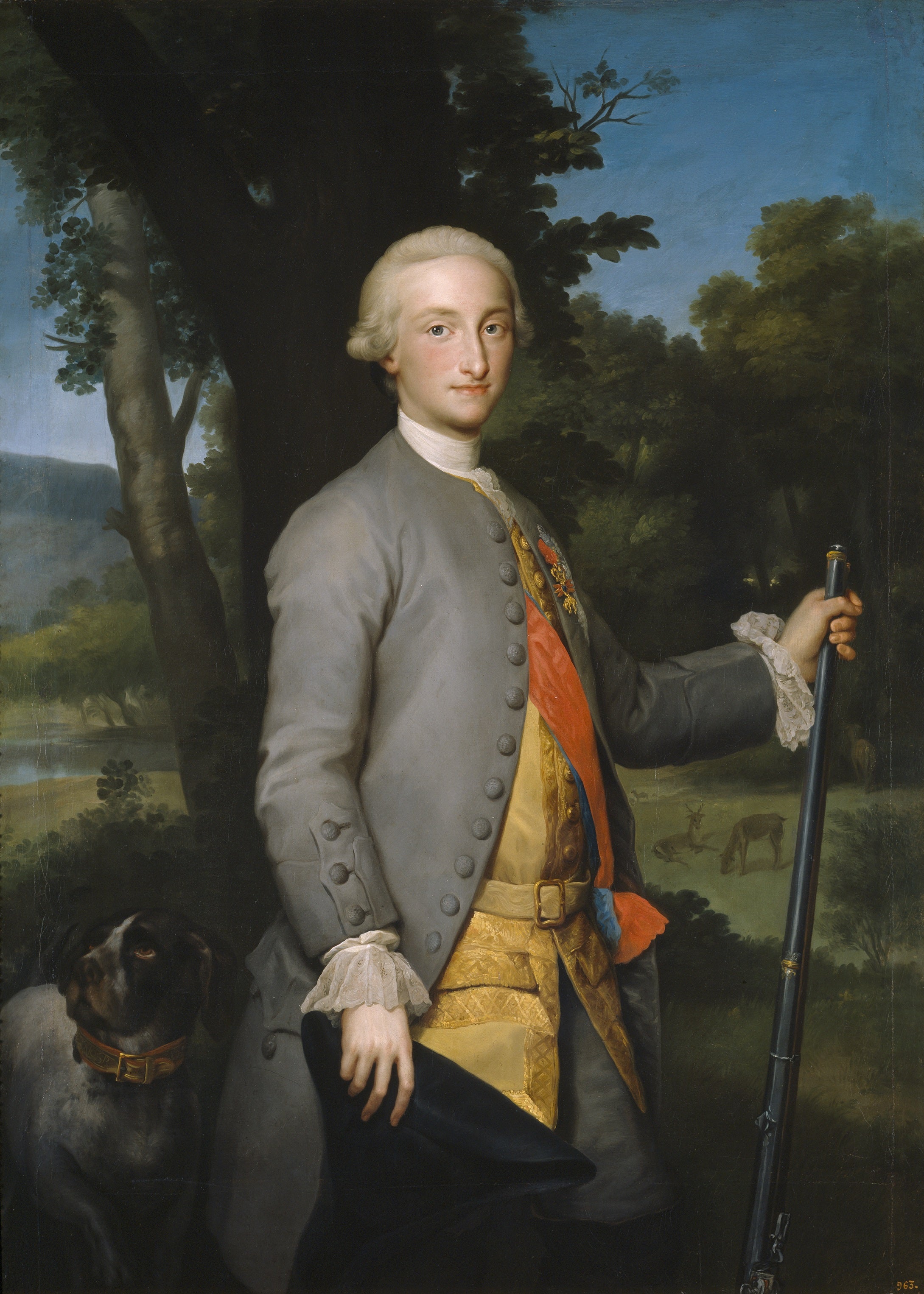 « Le Prince des Asturies futur Charles IV d’Espagne » - Anton Raphael Mengs - Alpha Reproduction